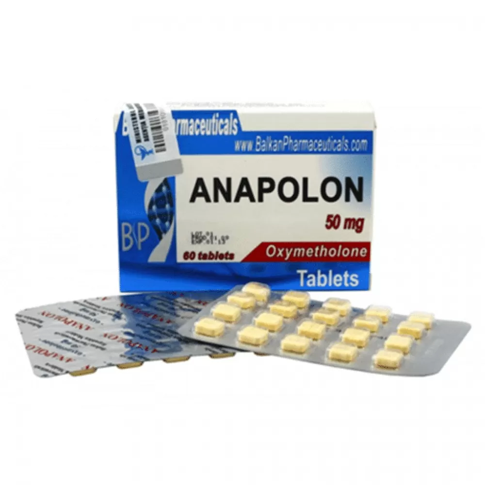 Balkan Pharma Anapolon 60 Tablet 50mg Balkan Pharma Anapolon 60 Tablet 50mg