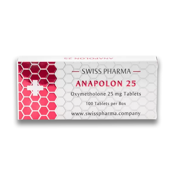 Swiss Pharma Anapolon 25mg 100 Tablet